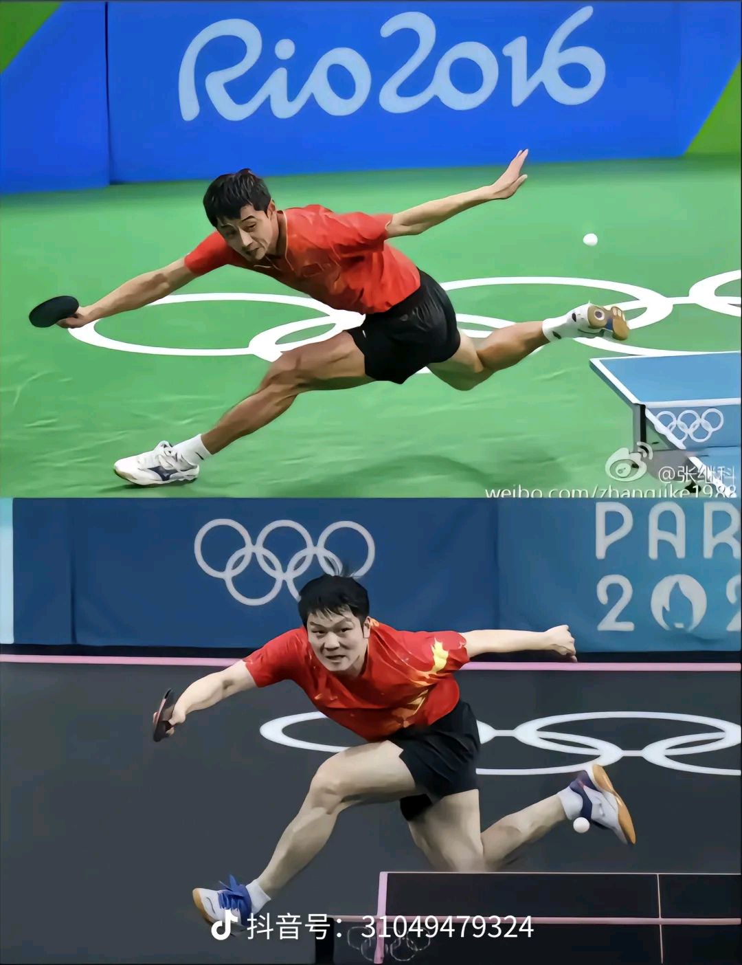 瑞典乒乓球队完胜德国乒乓球队，张继科三分雨点燃全场