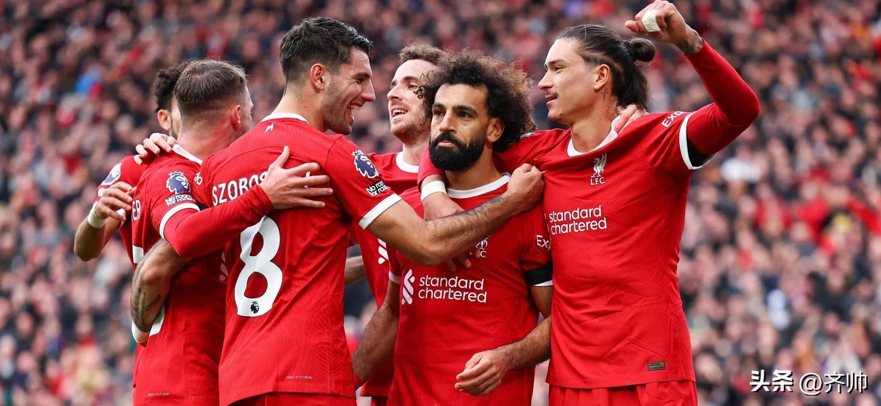 利物浦客场大胜华拉圣日本，状态火爆